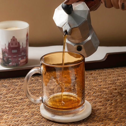 Gothic Light Glass Mugs