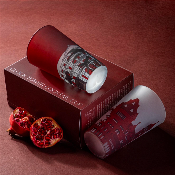 Clock Tower Cocktail Tumbler Cup