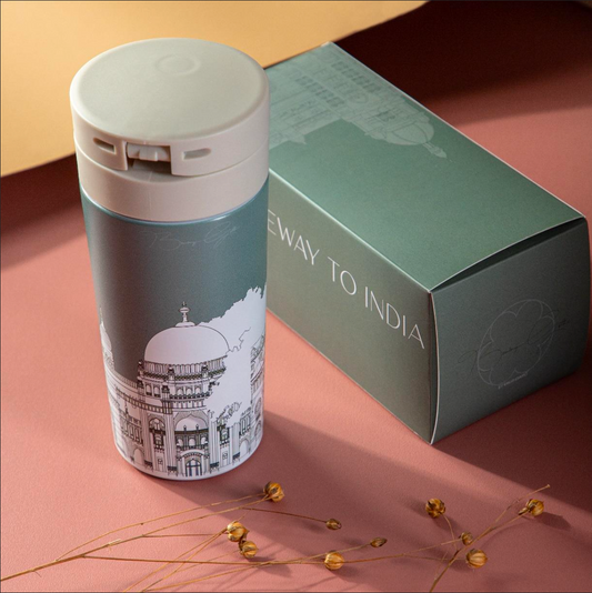 Gateway To India Coffee Flask Sipper