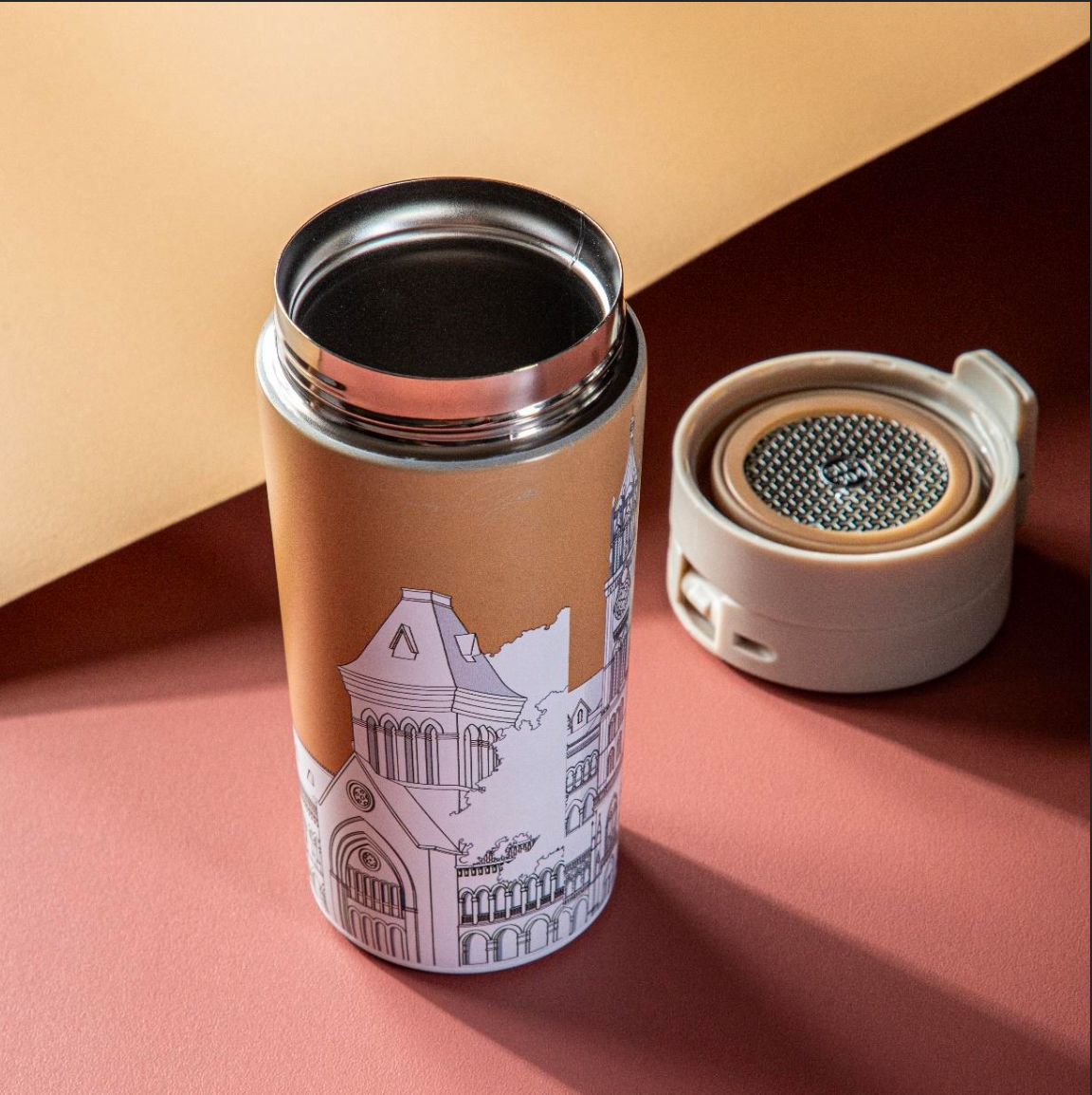 COFFEE FLASK SIPPER - GOTHIC ECHOES - VICTORIAN GOTHIC