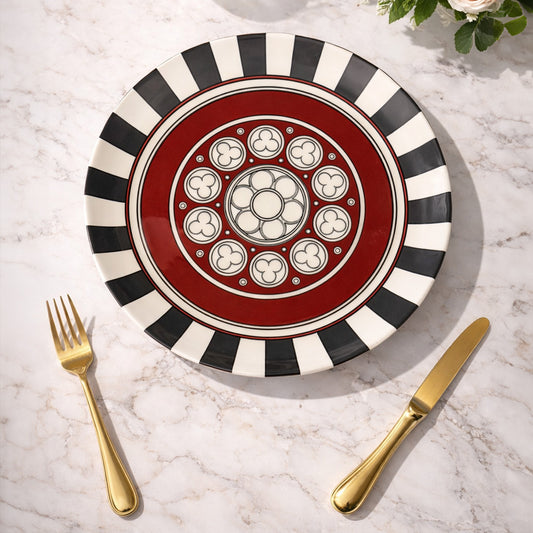 Rose Tracery Quarter Plate (Set of 2)