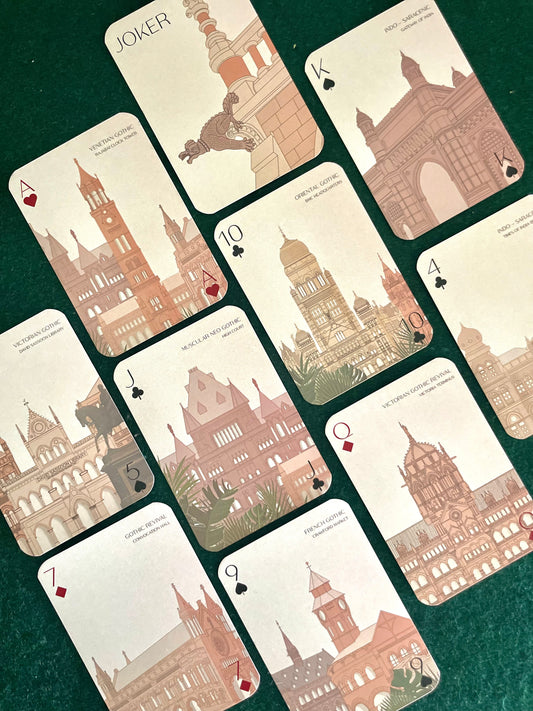 Victorian Gothic Ensemble Playing Cards